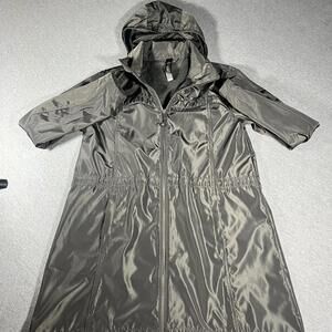 Women's Hooded Raincoat Mondetta Outdoor Project Size Small with Zipper
